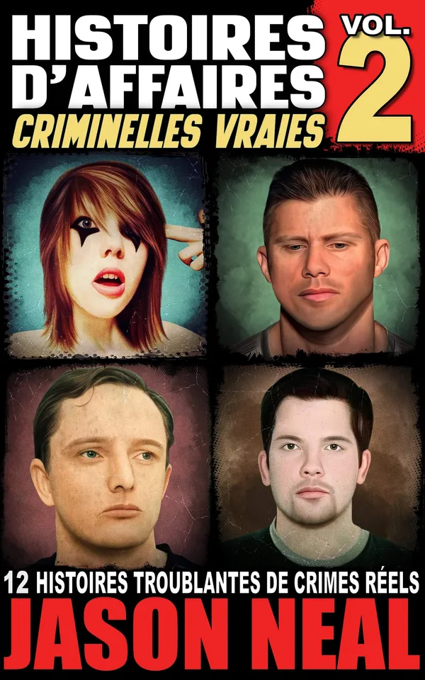 Histoires d’affaires criminelles vraies – Volume 2 — couverture