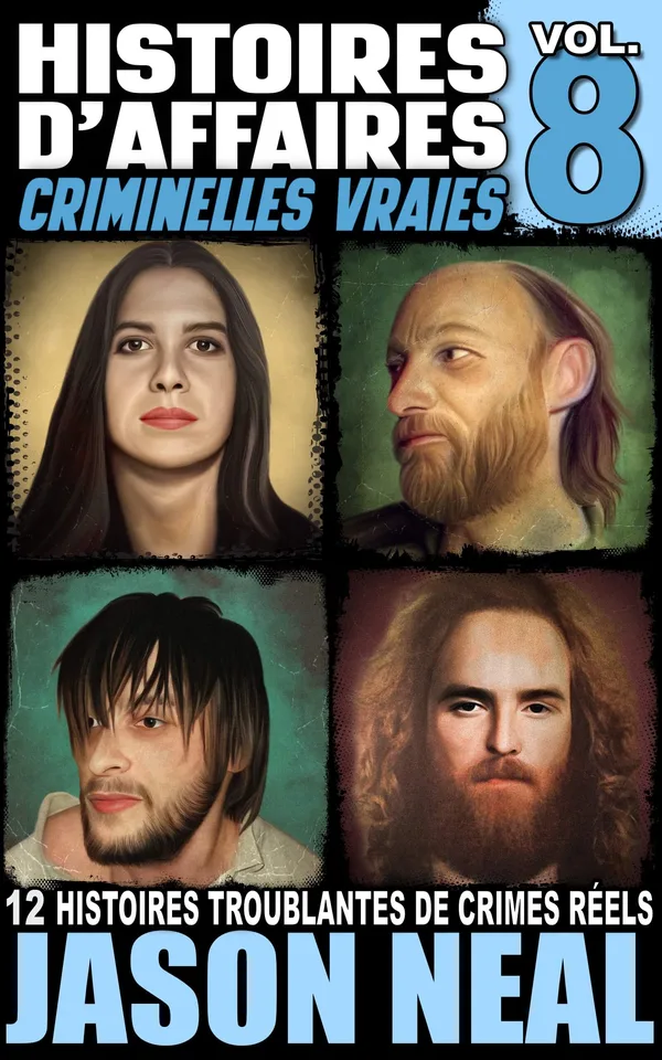 Histoires d’affaires criminelles vraies – Volume 8 — couverture